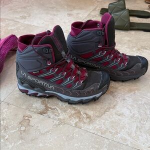 La Sportiva Women's Athletic Shoes - Black and Purple